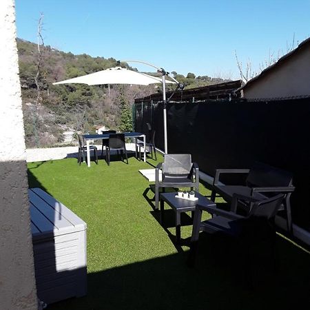 F1 Avec Un Espace Jardin Daire Gattières Dış mekan fotoğraf